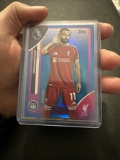 Topps Premier League Mo Salah Blue Parallel /150