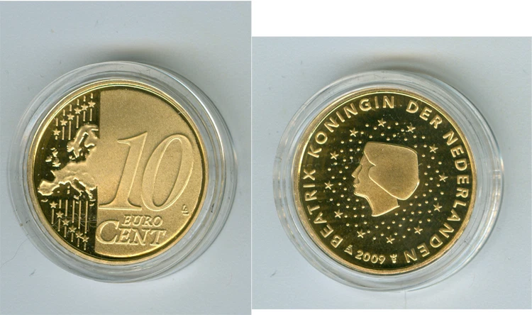 Niederlande  10 Cent  PP/Proof  (Wählen Sie zwischen den Jahrgängen: 1999-2019) - Bild 1 von 1