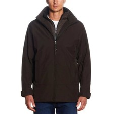  NWOT Weatherproof Vintage Men's Stretch Tech Jacket Brown,LARGE 