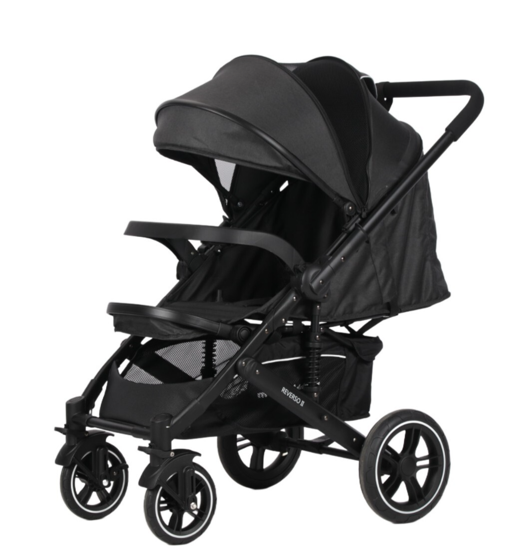 Baby Pram Stroller Reverso Reversible Handle Bassinet 2in1 Jogger - Main Image