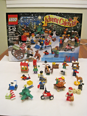 LEGO CITY: City Advent Calendar (60063) - Complete w/Box  