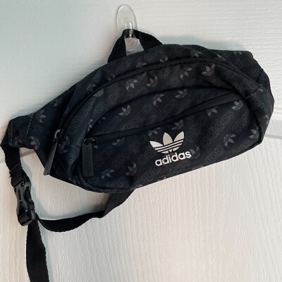 Adidas Originals National Waist Pack Allover print Monogram Black