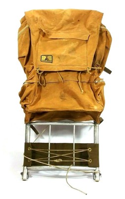 vintage camp trails external frame backpack