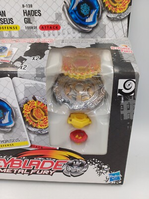 Beyblade Metal Fury Mystic Zone Vulcan Horuseus & Hades Gil