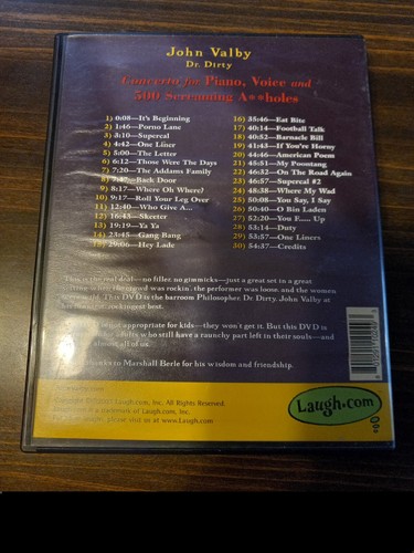 Concerto for Piano, Voice, And 500 Screaming A**holes (DVD) - Picture 4 of 4