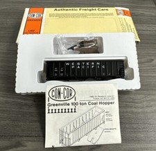 Con-Cor HO Kit #0001-009319 100 Ton 12 Panel Coal Hopper Kit - Western Pacific