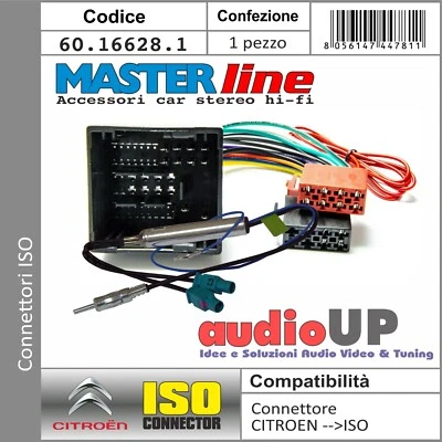 Connecteur Radio Original A Iso + Adatt.ant. Fakra Toyota Pro-Ace Verso De 2016 - Photo 1/3