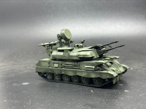 1/72 ZSU-23-4 M4 Shilka Self-Propelled Anti-Aircraft Gun Painted Finished Toy - Picture 3 of 7