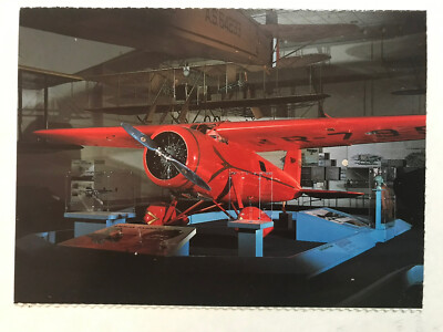 POSTCARD WASHINGTON D C NAT L AIR & SPACE MUSEUM LOCKHEED 5B VEGA AMELIA EARHART