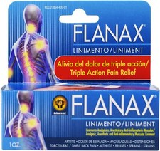 Flanax Pain Relief Cream 1oZ