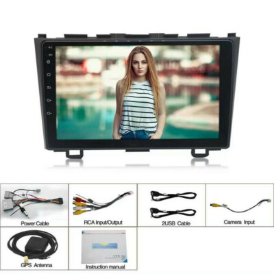 Android 10 9 Inch 2Din Car GPS FM Navigation For HONDA CRV2007-2011 Wifi