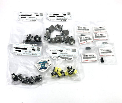 Toyota Corolla AE86 3Door Hatch Rear Quarter Glass Clips and