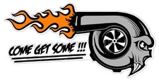 Supercharger Come Get Some Decal