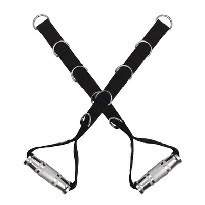J Bryant Fitness Multi D-Ring Metal Gym Handles Heavy Duty Aluminum Alloy
