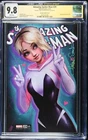 AMAZING SPIDER-MAN #29 CGC 9.8 SS Virgin Cover- Signed Nathan Szerdy Spider-Gwen
