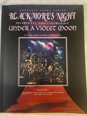 Blackmore's Night - Under a Violet Moon - Guitar and Bass tab / tablature Book -