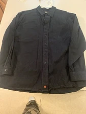 Jesse James Industrial Work Wear Long Sleeve Shirt West Coast Choppers XL Black