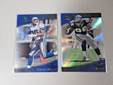 Lot of 2 2000 Donruss Quantum Leaf Football Cards