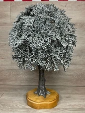 UNREAL!  Michael Ricker?  Pewter Hand Made ((27 POUNDS)) Elaborate Detailed Tree