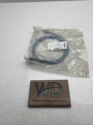 SMC EX9-AC020EN-PSRJ Serial Communication Cable M12 4-Pin Male to RJ45 2m