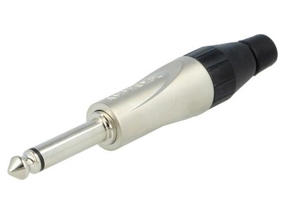 TM2P Steckverbinder: Jack 6,3 mm Stecker männlich mono Wege: 2 Löten AMPHENOL