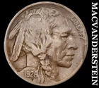 1926-D Buffalo Nickel - Scarce  Fine+ / Very Fine  Semi-key  Better Date  #M9087