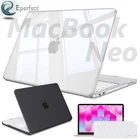 For MacBook Neo 13 inch A3404 Hard Shell Case +Keyboard Cover +Screen Protector