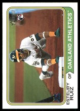Esteury Ruiz 2023 Topps Heritage #569 Athletics MLB READ FREE SHIP AutographDen