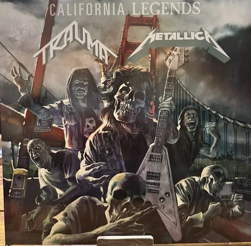 METALLICA - Trauma/Metallica California Legends Clrd Vinyl Not Sealed By Manufac