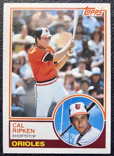 1983 Topps #163 Cal Ripken Baltimore Orioles NR-MINT | eBay