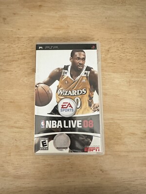 NBAライブ08 - PSP NBA Live 08 (EA Best Hits) PlayStation Portable PSP Japan