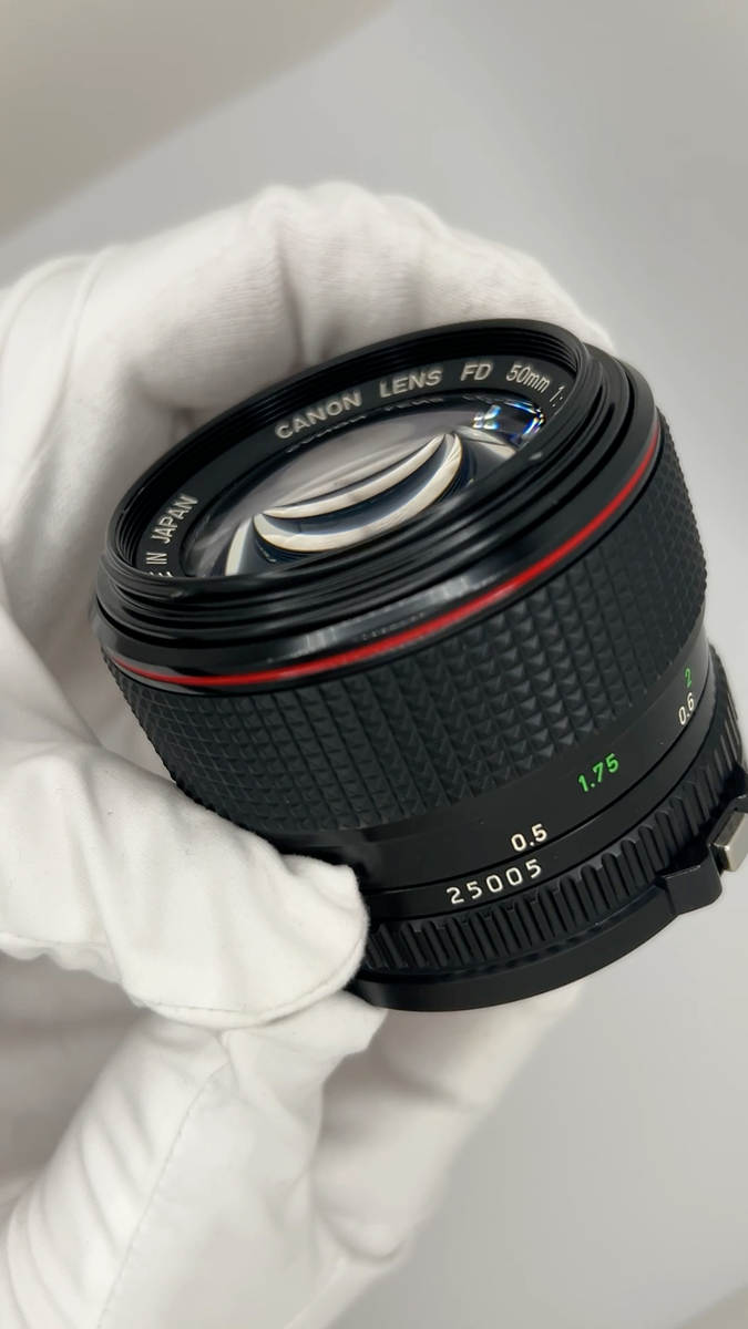■レア 単焦点 Canon New FD 50mm F1.2 L CANON New FD 50mm F1.2 ¥32,800（中古 FL・FD・NFDマウント