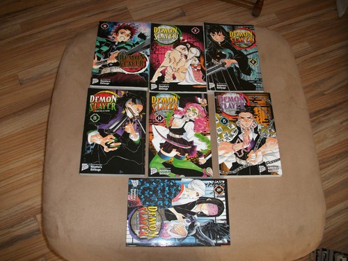 Damon Slayer Manga Band 1 -23 komplett sehr guter Zustand in Deutscher Sprache - Bild 3 von 5