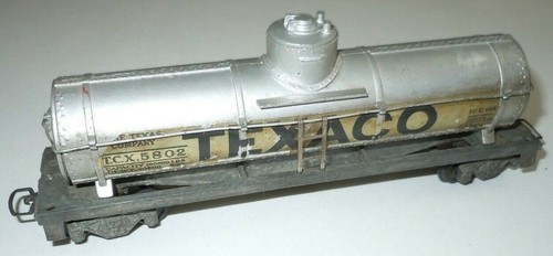 Texaco Oil Tanker TCX 5802 Gilbert American Flyer Modelo Tren Vagón HO-100 203 | Zustand: Used