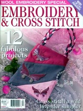 Embroidery Cross Stitch Magazine Vol. 13 No. 9 - 12 Fabulous Projects