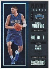 2018 Contenders NiKOLA VUCEVIC PLAYOFF TICKET #'d /249 #32  ORLANDO MAGIC