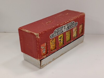 1946 MICKEY MOUSE LIBRARY OF GAMES RUSSELL 1-6 CARD GAMES with