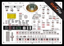 Korg Electribe SX SD White Protective Decal StyleFlip Skins