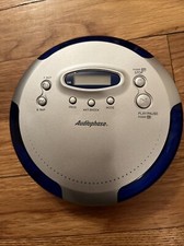 Audiophase Portable CD Player CD-315 Anti-Shock Programming Digital Display