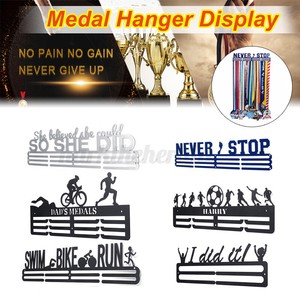 Metall Medaillenhalter Medaillen Aufhanger Display Geschenk Swimming Fussball Medaillen Sport