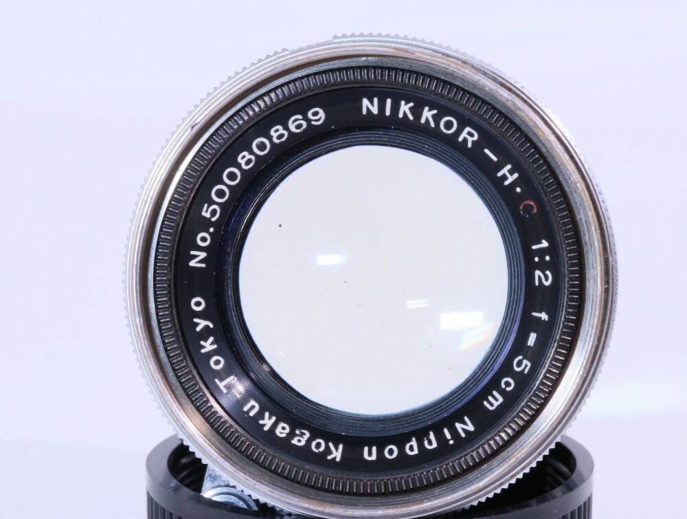 Nippon kogaku Tokyo Nikkor HC 5cm F2 1:2 Leica LTM39 S/N 5008