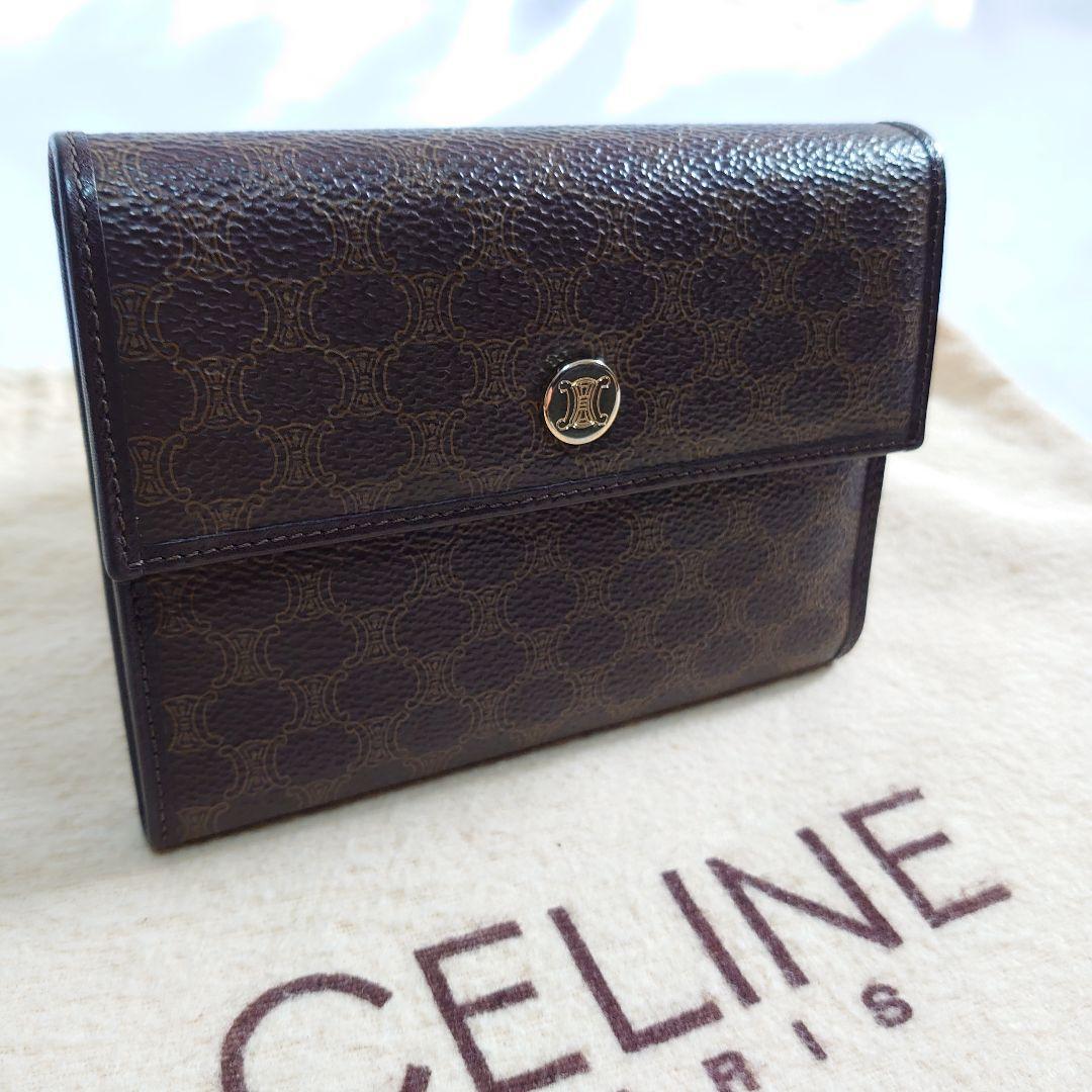 Celine   Macadam Pattern Folding Wallet Luxury De… - image 2