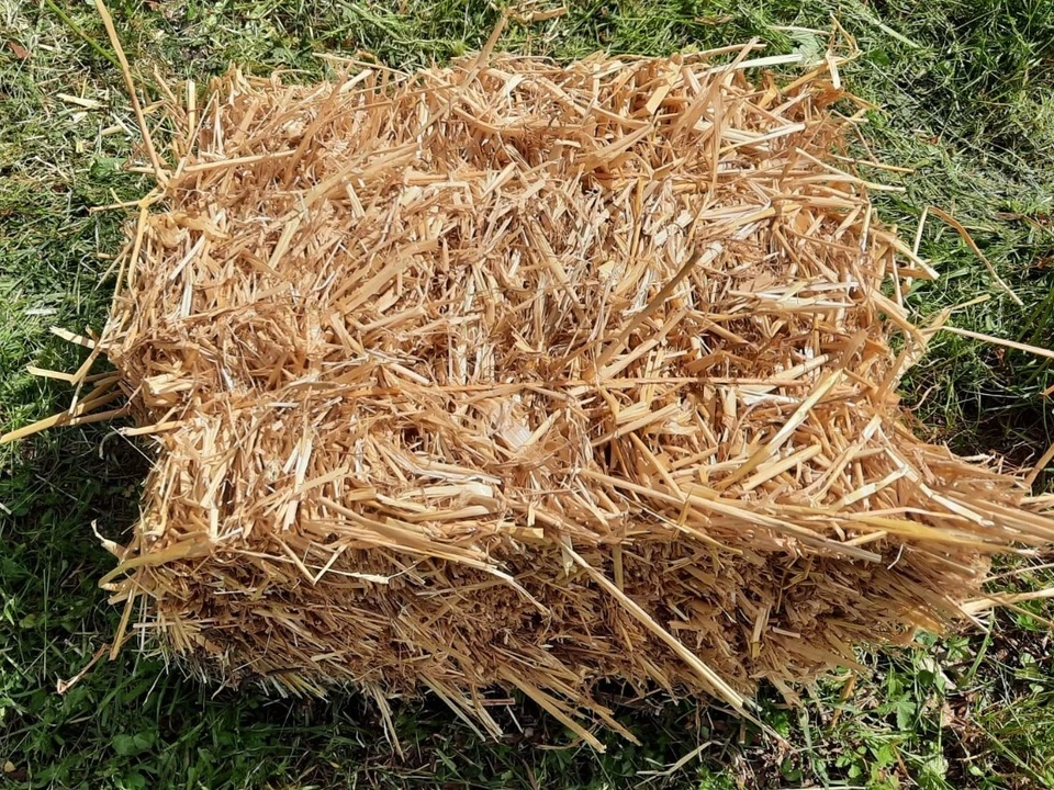 Strohballen3-5Kg, Einstreu Strohballen, Kaninchen Meerschweinchen, Heu, Deko  - Bild 2 von 2