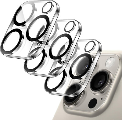 iPHONE 16 16 PRO PLUS PRO MAX LINSE 9H HARTGLAS SCHUTZGLAS