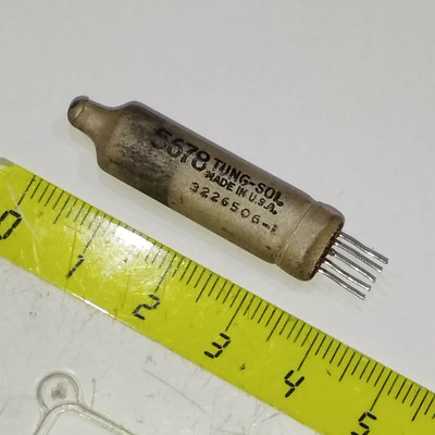 5678 Röhre Miniatur Tungsol Lot 1 Röhre NOS Tir14