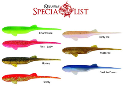QUANTUM - Aris Pintail 12 cm - No Action - Dropshot - Shad - Jig