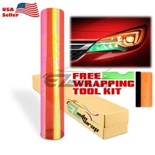 Headlight Neo Chrome Tint Orange Chameleon Taillight Film Fog Light Protect