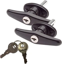 StarCraft T-311 COMBO Blind Mount Locking T-Handles Set of 2