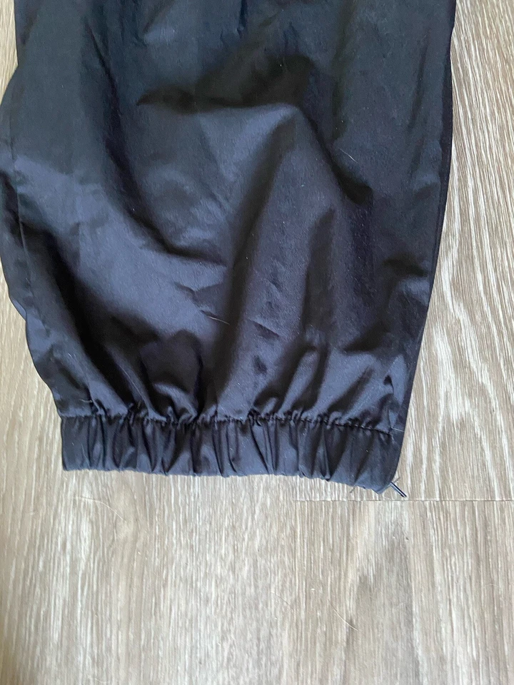 Pantalones de remo Prospirit negros con bolsillos para mujer talla grande Foto 4 de 4