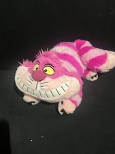 Disney Store Exclusive Alice In Wonderland 18" Cheshire Cat Stuffed Plush L6